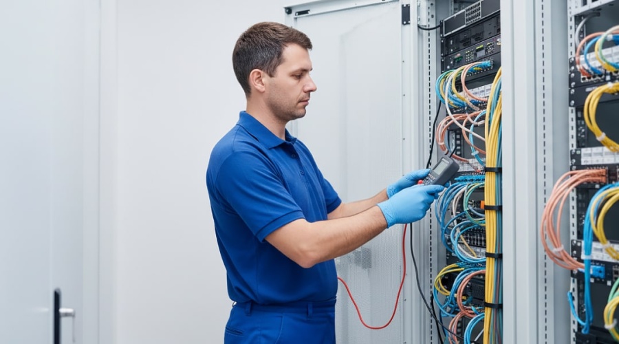 Монтаж и обслуживание СКС, ВОЛС и сетей ЛВС Монтаж и обслуживание СКС, ВОЛС и сетей ЛВС