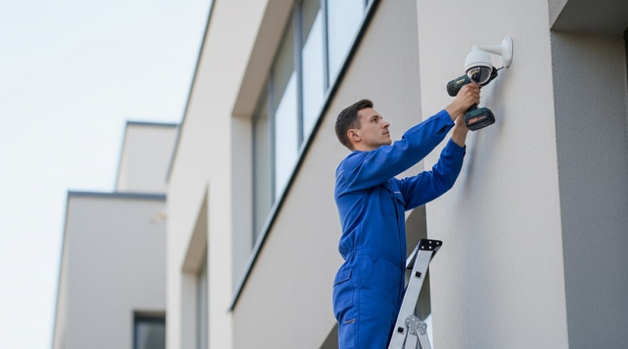 Монтаж систем видеонаблюдения Монтаж систем видеонаблюдения