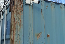 Монтаж IP видеонаблюдения на пром. площадке предприятия на АМЗ