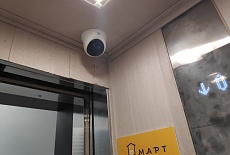 Монтаж системы IP видеонаблюдения в домах по адресу ул. Лесопарковая, д. 7Д, 7Е