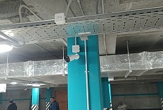 Монтаж системы IP видеонаблюдения в домах по адресу ул. Лесопарковая, д. 7Д, 7Е