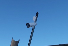 Монтаж IP камер разрешением 4К, активным сдерживанием, с искусственным интеллектом