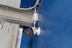 Монтаж IP видеонаблюдения на производстве "Царь Упаковка"