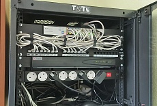 Монтаж IP видеонаблюдения на производстве "Царь Упаковка"