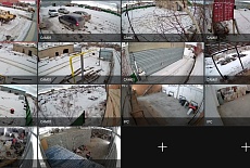 Монтаж IP видеонаблюдения на пром. площадке предприятия на АМЗ