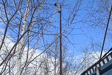 Монтаж IP видеонаблюдения на пром. площадке предприятия на АМЗ