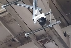 Монтаж системы видеонаблюдения на площадке автомобильного завода "Урал", г. Миасс