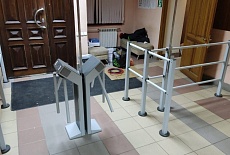 Монтаж СКУД (турникеты) и системы IP видеонаблюдения для нужд ГБОУ ВО "ЮУРГИИ им. П.И. Чайковского"