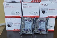 Монтаж IP видеонаблюдения на производстве "Царь Упаковка"